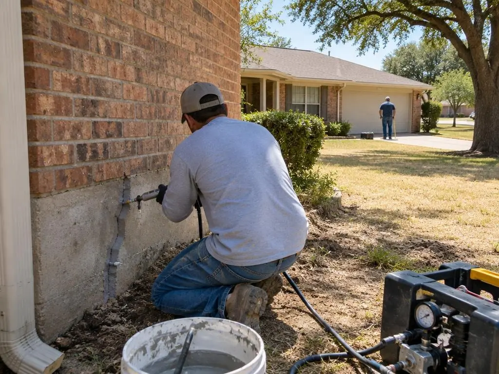 Foundation Crack Repair in North Richland Hills, TX